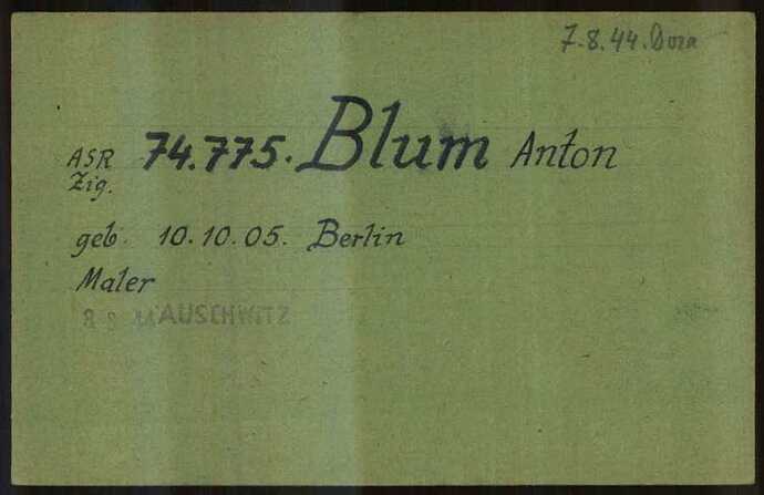 Document from the Arolsen Archives with the ID: 5558161