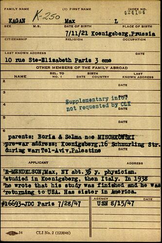 Document from the Arolsen Archives with the ID: 132698460