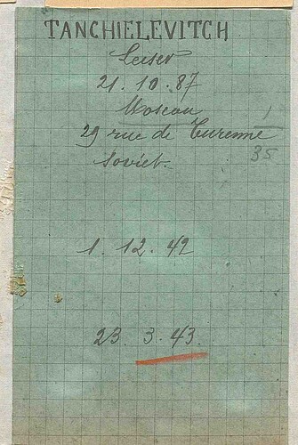 Document from the Arolsen Archives with the ID: 133735855