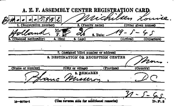 Document from the Arolsen Archives with the ID: 41197147a