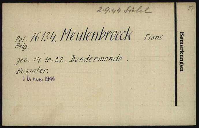 Document from the Arolsen Archives with the ID: 6617251