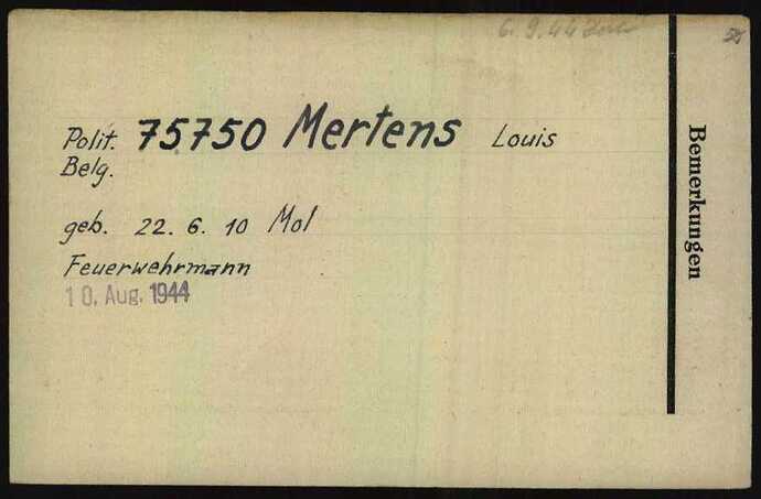 Document from the Arolsen Archives with the ID: 6614287