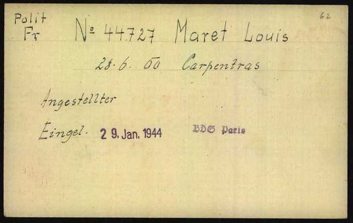 Document from the Arolsen Archives with the ID: 6569482