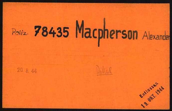 Document from the Arolsen Archives with the ID: 6539221