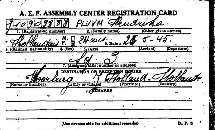 Document from the Arolsen Archives with the ID: 32294582a