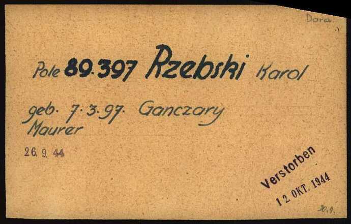 Document from the Arolsen Archives with the ID: 6987393