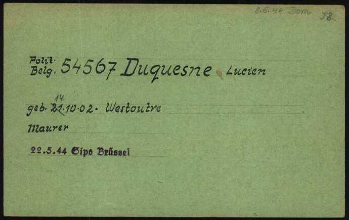 Document from the Arolsen Archives with the ID: 5796883