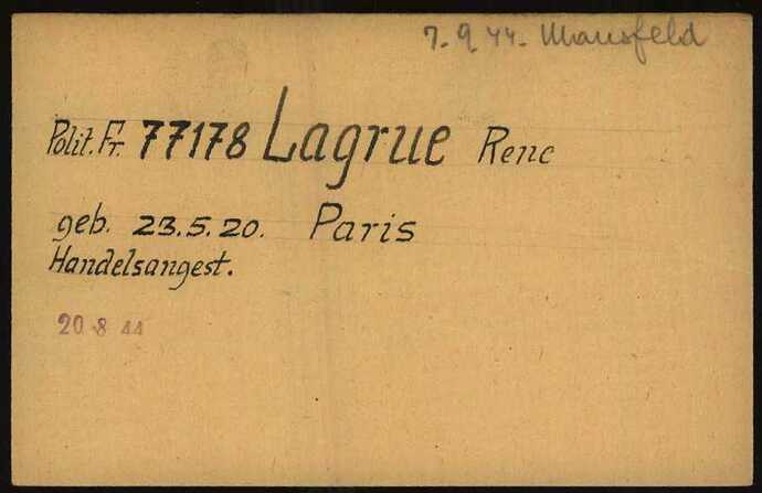 Document from the Arolsen Archives with the ID: 6431704