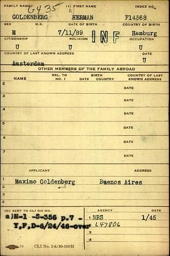Document from the Arolsen Archives with the ID: 132539889