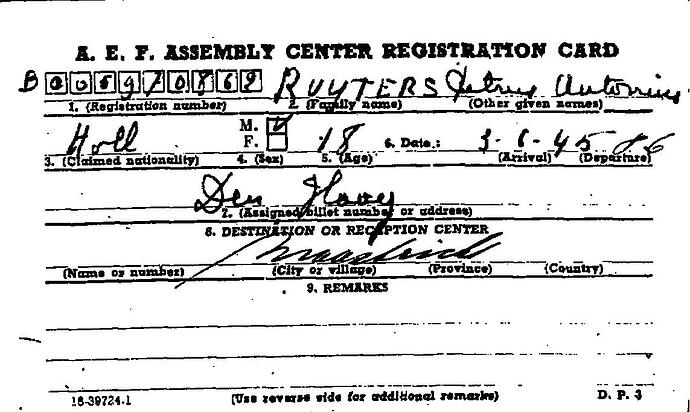 Document from the Arolsen Archives with the ID: 34780967a