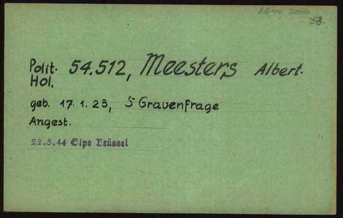 Document from the Arolsen Archives with the ID: 6603118