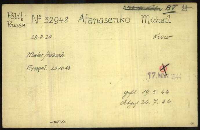 Document from the Arolsen Archives with the ID: 5414790