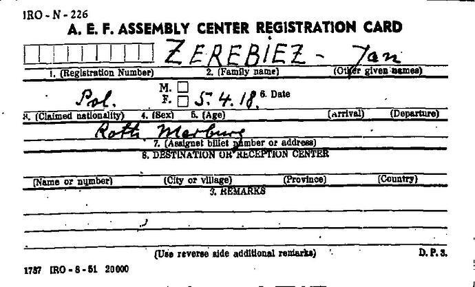 Document from the Arolsen Archives with the ID: 37163240a