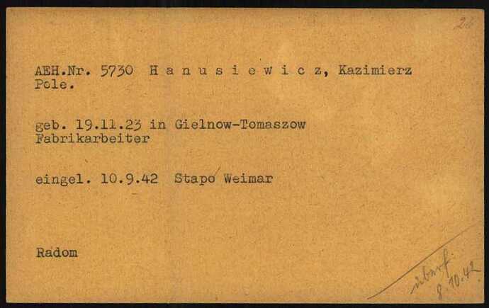 Document from the Arolsen Archives with the ID: 6063576