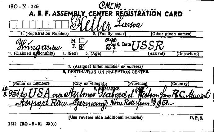 Document from the Arolsen Archives with the ID: 27609794a