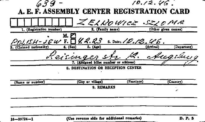 Document from the Arolsen Archives with the ID: 37388599a
