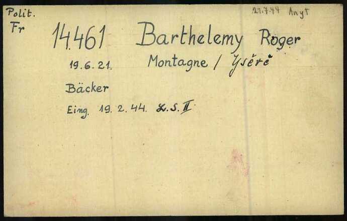 Document from the Arolsen Archives with the ID: 5483690