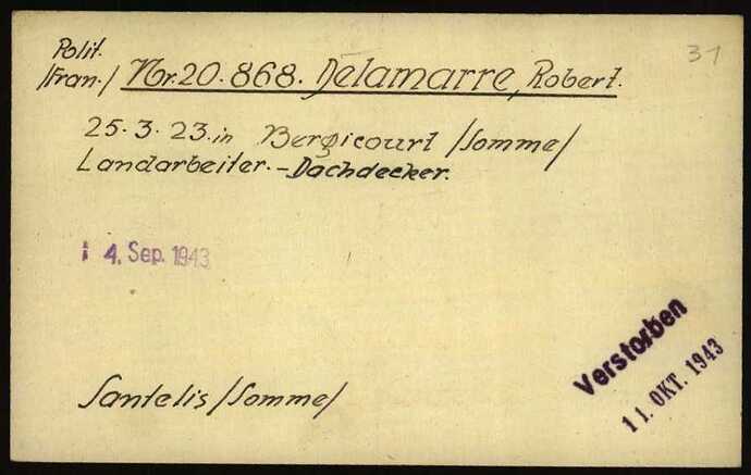Document from the Arolsen Archives with the ID: 5736813
