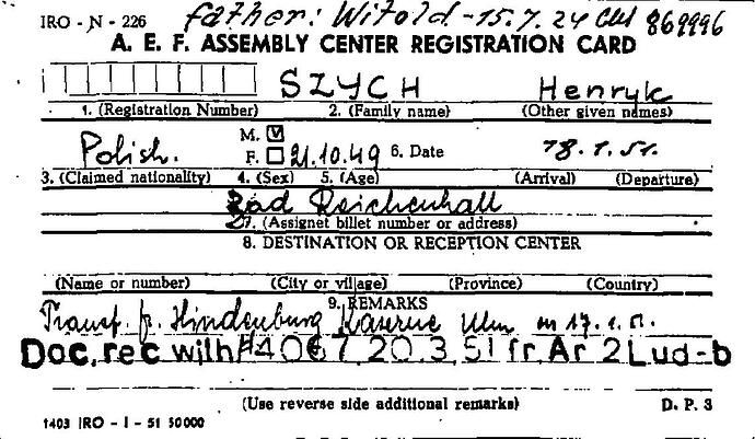 Document from the Arolsen Archives with the ID: 36930955a