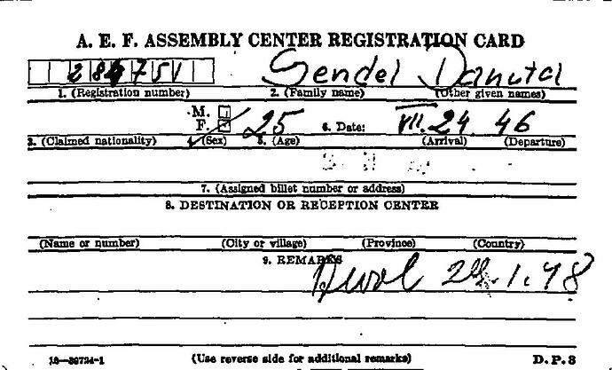 Document from the Arolsen Archives with the ID: 37304606a