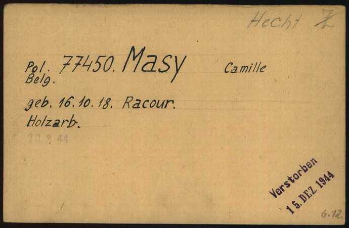 Document from the Arolsen Archives with the ID: 6587453