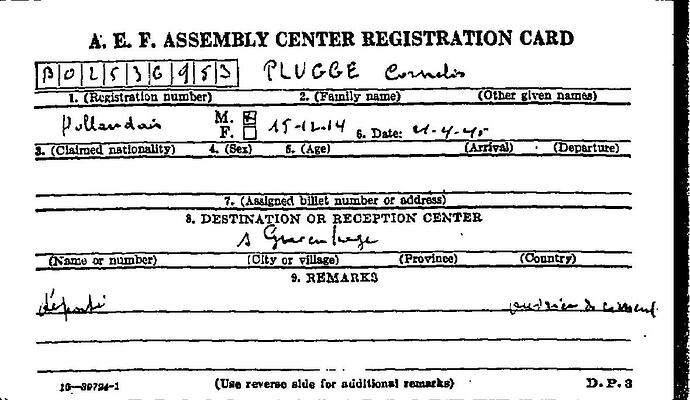 Document from the Arolsen Archives with the ID: 32295414a