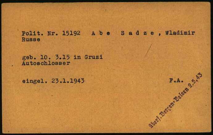 Document from the Arolsen Archives with the ID: 5404442