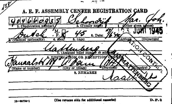 Document from the Arolsen Archives with the ID: 38321556a