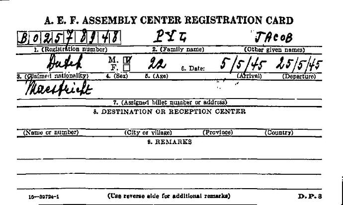 Document from the Arolsen Archives with the ID: 46275848a