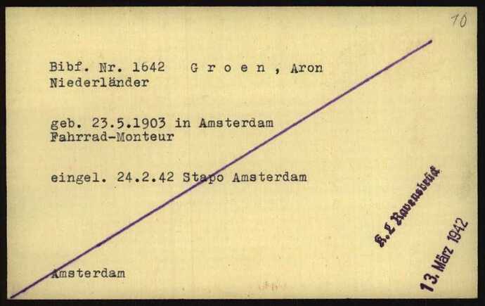 Document from the Arolsen Archives with the ID: 6011306