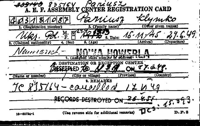 Document from the Arolsen Archives with the ID: 45162965a