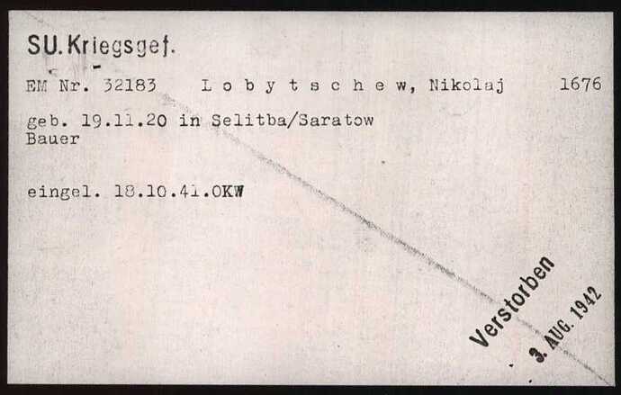 Document from the Arolsen Archives with the ID: 6510550