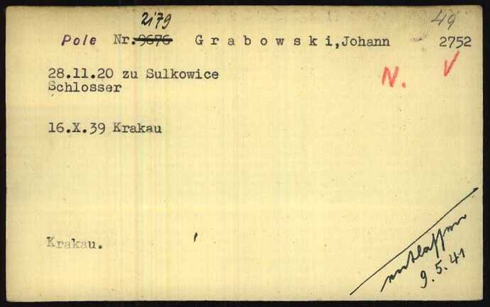 Document from the Arolsen Archives with the ID: 5995587