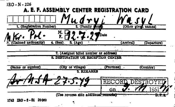 Document from the Arolsen Archives with the ID: 42417044a