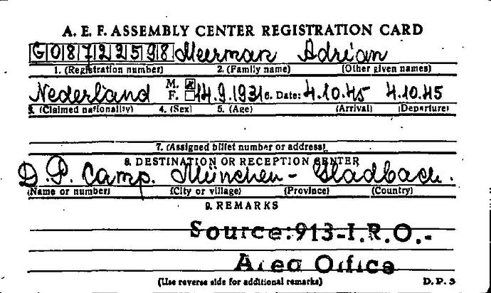 Document from the Arolsen Archives with the ID: 41012883a