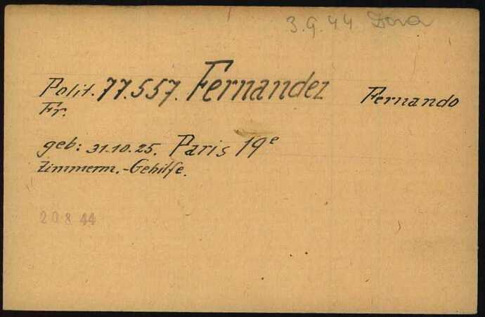 Document from the Arolsen Archives with the ID: 5850859