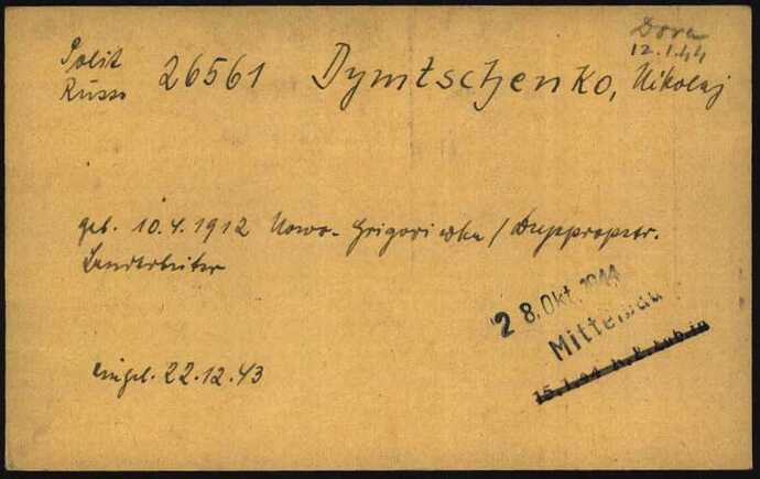 Document from the Arolsen Archives with the ID: 5802939