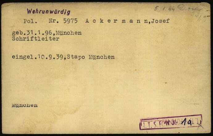 Document from the Arolsen Archives with the ID: 5408613