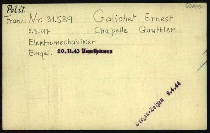 Document from the Arolsen Archives with the ID: 5916388
