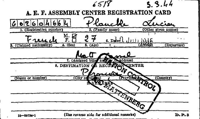 Document from the Arolsen Archives with the ID: 32174127a