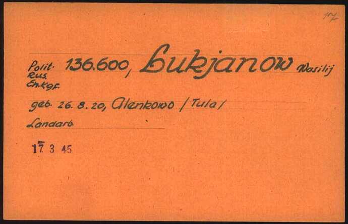 Document from the Arolsen Archives with the ID: 6529357