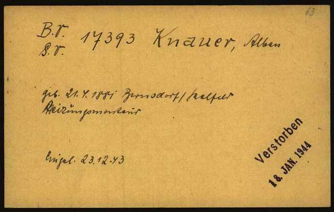Document from the Arolsen Archives with the ID: 6295793