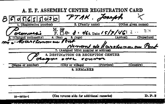 Document from the Arolsen Archives with the ID: 33056743a