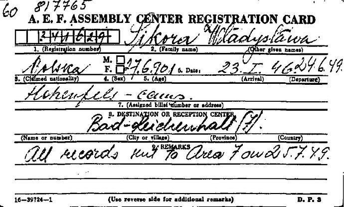 Document from the Arolsen Archives with the ID: 36750932a