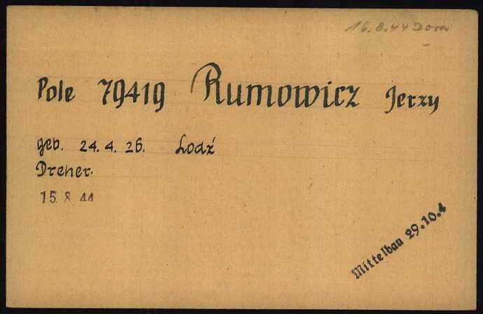 Document from the Arolsen Archives with the ID: 6978617