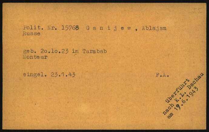 Document from the Arolsen Archives with the ID: 5920137