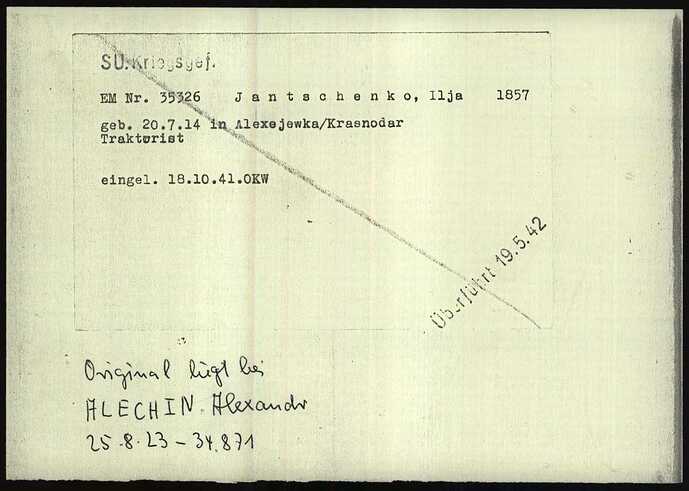 Document from the Arolsen Archives with the ID: 6173039