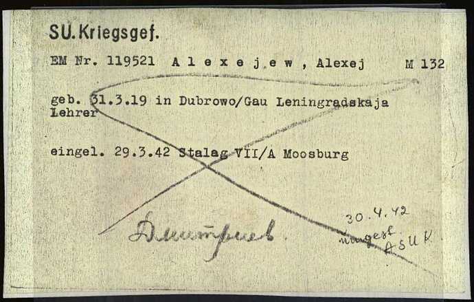 Document from the Arolsen Archives with the ID: 5422674