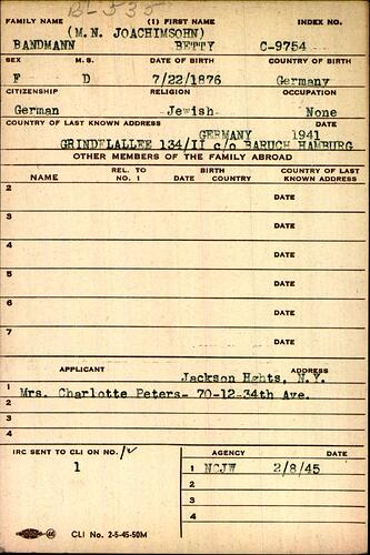 Document from the Arolsen Archives with the ID: 132137132