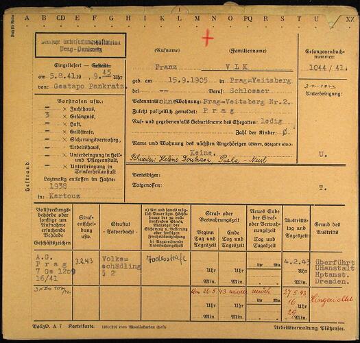 Document from the Arolsen Archives with the ID: 130963420